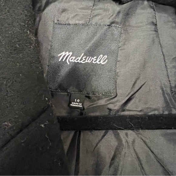Madewell Atlas Cocoon coat - size 10 - Picture 10 of 13